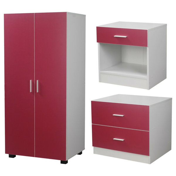 Isabelle & Max 3-tlg. Schlafzimmermöbel-Set Dwight | Wayfair.de